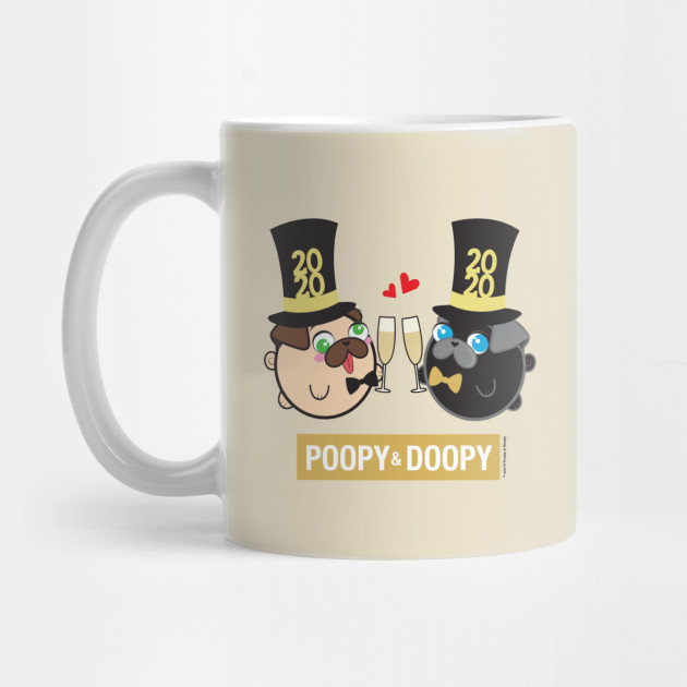 Poopy and Doopy - New Year Mug