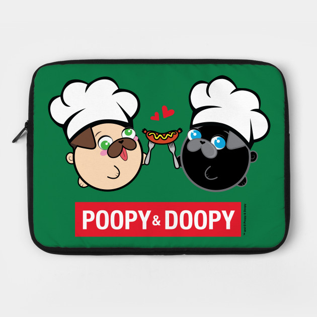 Poopy & Doopy - Father's Day Laptop Case