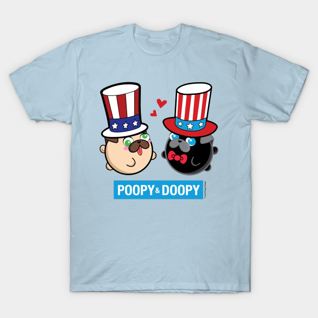 Poopy and Doopy - 4th of July T-Shirt