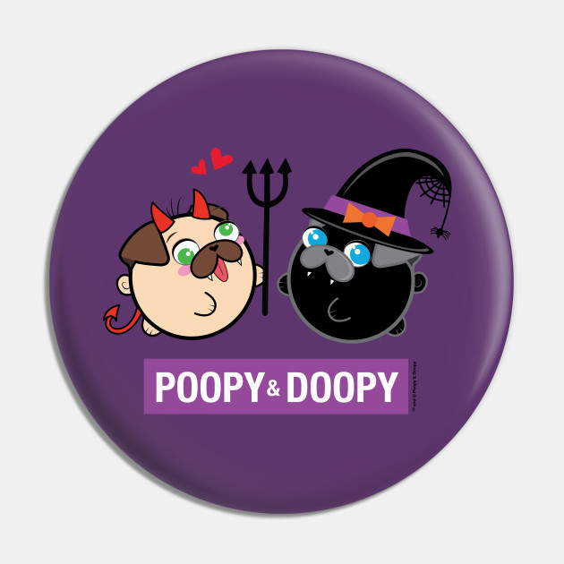 Poopy and Doopy - Halloween Pin