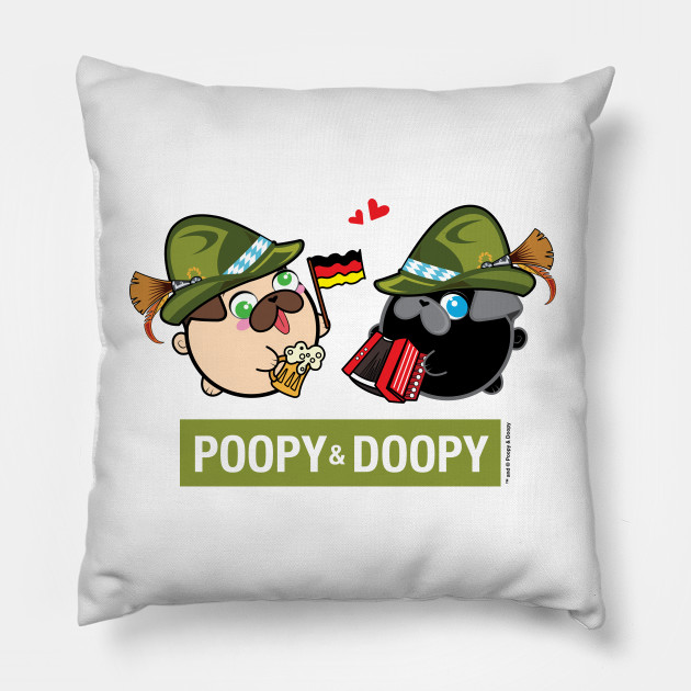 Poopy and Doopy - Oktoberfest Pillow