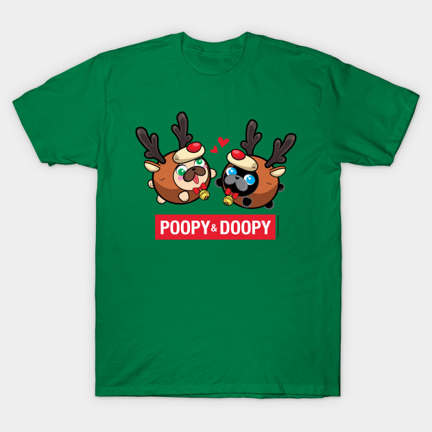 Poopy & Doopy - Christmas T-Shirt