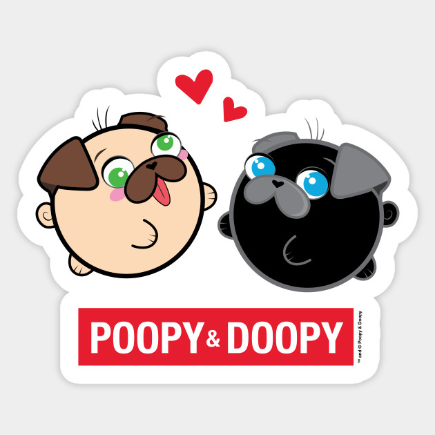Poopy & Doopy - Classic Sticker