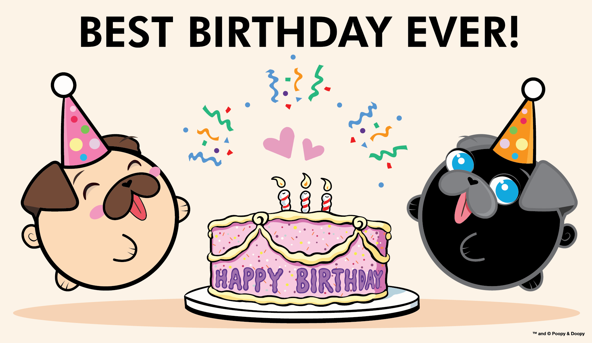 Poopy and Doopy - Happy Birthday