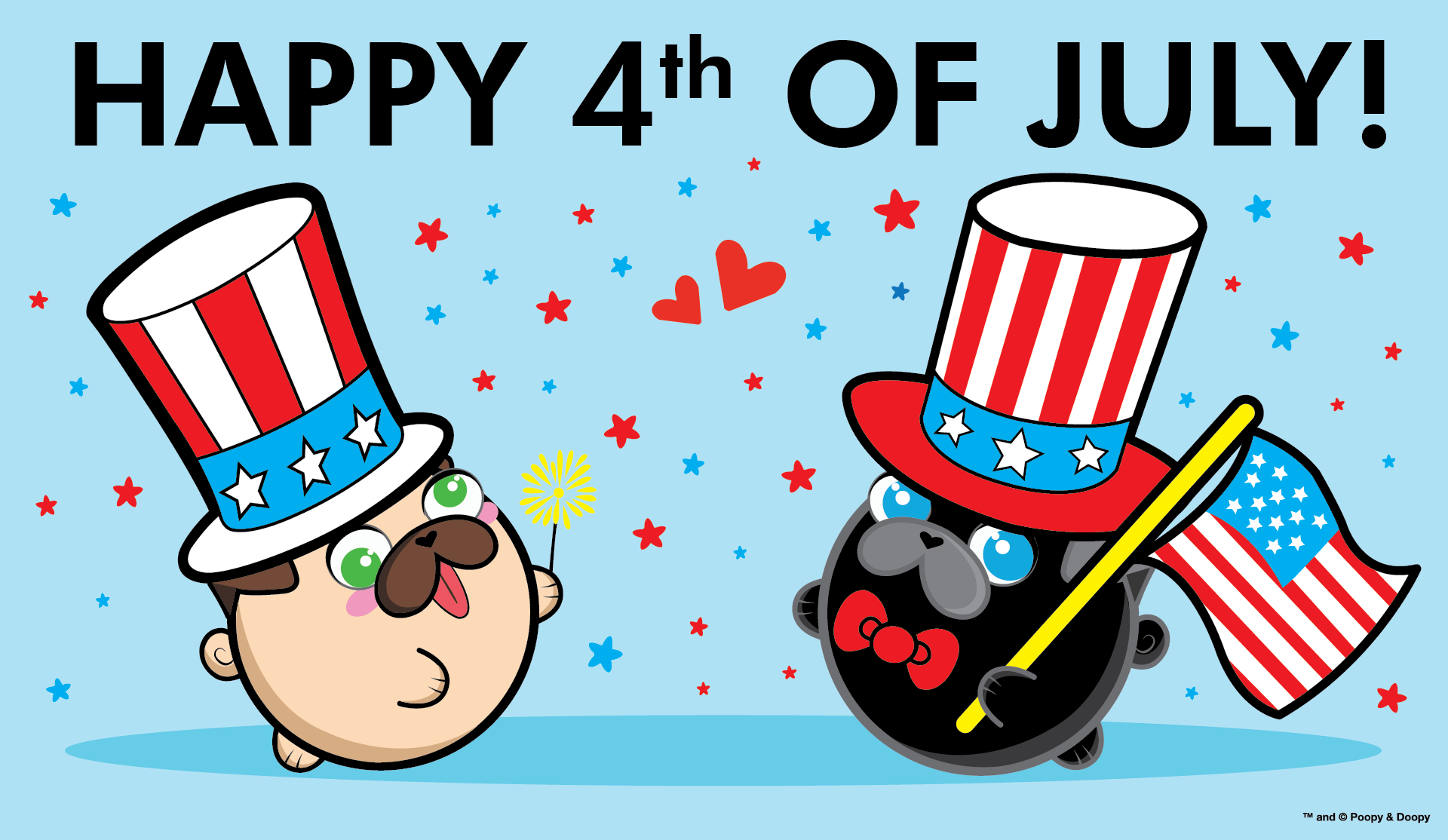 Poopy and Doopy - Independence Day