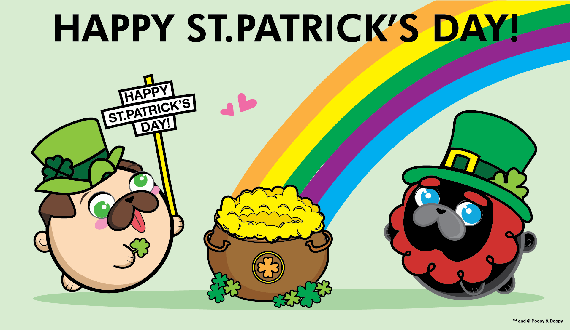 Poopy and Doopy - St. Patrick's Day