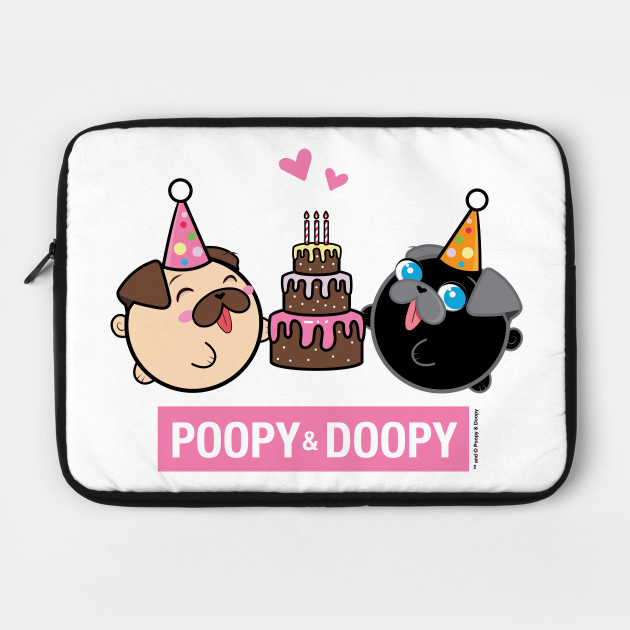 Doopy and Poopy - Happy Best Birthday Laptop Case